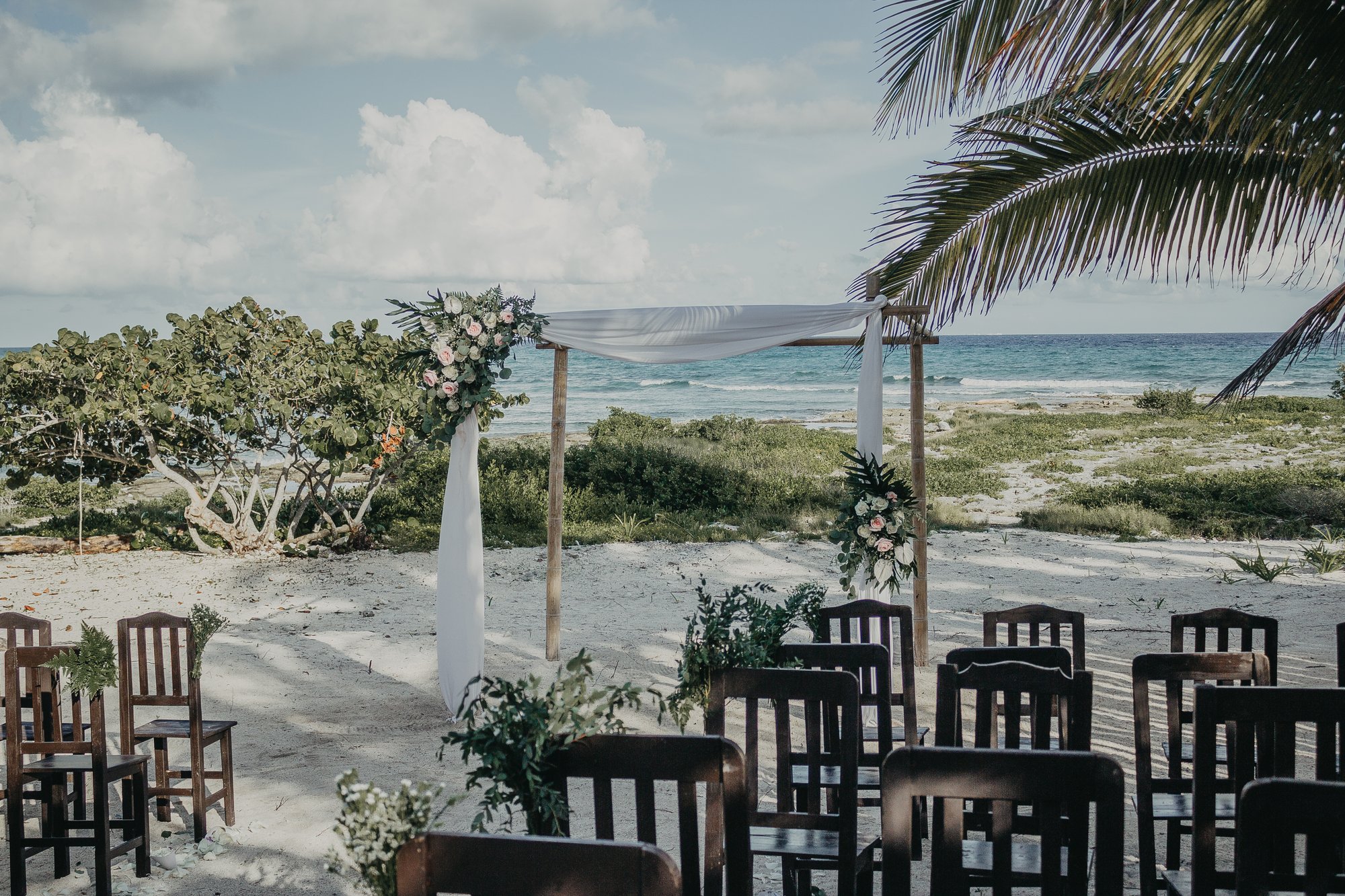 Wedding ceremony in Playa del Carmen